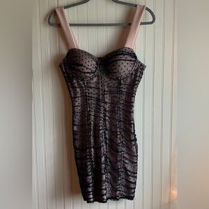 Haute Monde 90s Vibes Ruched Dress Small